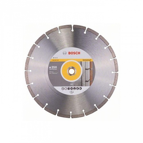 Круг алмазный 350х30/25,4 Stf Universal Круг алмазный 350х30/25,4 Stf Universal