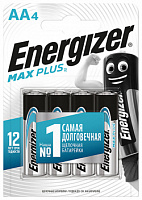 Батарейка Energizer AA MAX Plus 4шт E91 алкалиновая 266