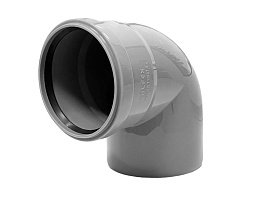 Отвод VALFEX PP ф110мм  угол 87°  (1/35) 20101110