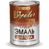 Эмаль для пола "ВИТ color" быстросох (7часов) желто-коричневая 1.9кг С921