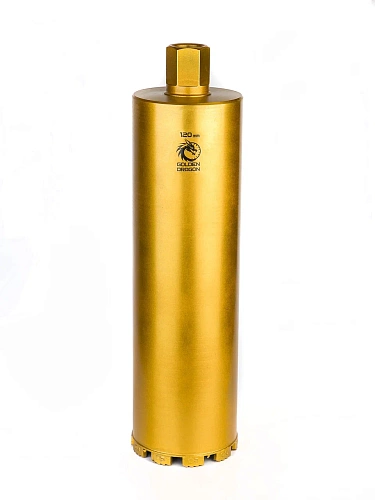 Коронка для железобетона алмазная Golden Dragon 120х400х10х1,1/4 GD 120/400.11/4.GD
