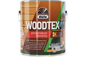 Пропитка декоративная для защиты древесины алкидная dufa Woodtex Палисандр 3л 425364