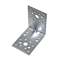 Уголок крепежный усиленный 90 x 90 x 65 x 2,0мм