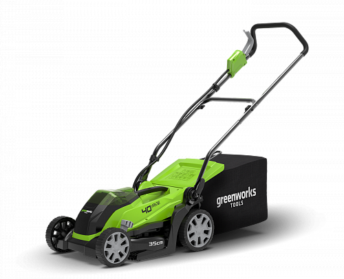 Газонокосилка аккумуляторная Greenworks G40LM35 25000067VA Газонокосилка аккумуляторная Greenworks G40LM35 25000067VA