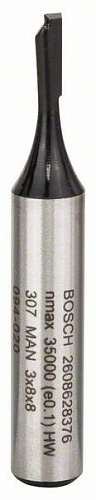 Фреза пазовая BOSCH 8 x 25 мм HSS хв. 8 мм 2.608.628.376 Фреза пазовая BOSCH 8 x 25 мм HSS хв. 8 мм 2.608.628.376