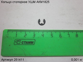 Кольцо стопорное УШМ АКМ1825