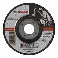 Круг шлифовальный ф115х6х22 для нержавейки (1/10) BOSCH 2 608 600 539