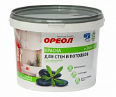 Краска ВЭ Ореол для стен и потолка Белоснежная для внутренних работ 6.5кг 22708