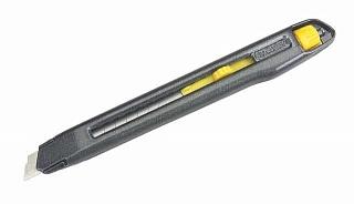 Нож со сменным лезвием 9,5мм металлический корпус STANLEY 0-10-095