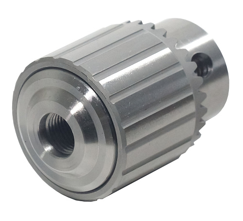 Патрон сверлильный зубчатовенцовый (ЗВП), повышенной прочности, зажимаемый диаметр -  2-13 мм,  посадка - резьба 1/2"- 20 UNF Энкор 23529