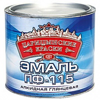 Эмаль ПФ-115 "Царицынские краски" голубая 1.9кг