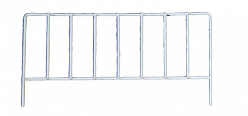 Ограничитель сетчатый боковой, полка 0.25 м