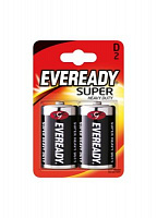 Батарейка ENERGIZER Eveready Super Heavy Duty D/R20 2шт  637087