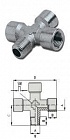 Крест В-В-В-Н 3/8" GAV 34392/1259/3