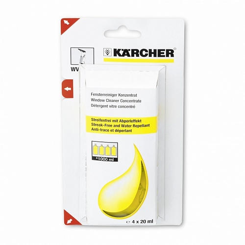 Стеклоочиститель 4 x 20 мл Karcher 6.295-302