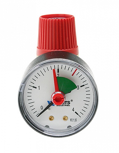 Watts SVM 25 -1/2 Предохранительный клапан с манометром 2.5 бар Watts SVM 25 -1/2 Предохранительный клапан с манометром 2.5 бар