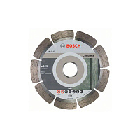 Круг алмазный Bosch ф125х22 керамика Stnd Concrete 1/10 шт 2 608 603 240