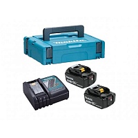 Аккумулятор и зарядное устройство Makita DC18RC-1шт+BL1840B 2шт,18В,4.0Ач, 198310-8