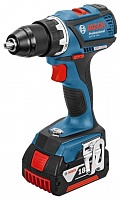 Шуруповерт аккумуляторный BOSCH GSR18 V-EC + сумка+часы (0.615.990.H6U)