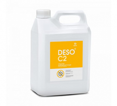 Средство для дезинфекции GraSS "Deso C2" 5л 125585 Средство для дезинфекции GraSS "Deso C2" 5л 125585