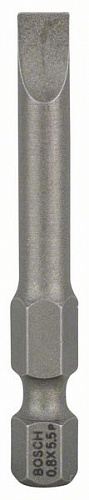 Вставка шлицевая 49мм 0,8х5,5мм XH (1/3) BOSCH 2 607 001 479 Вставка шлицевая 49мм 0,8х5,5мм XH (1/3) BOSCH 2 607 001 479