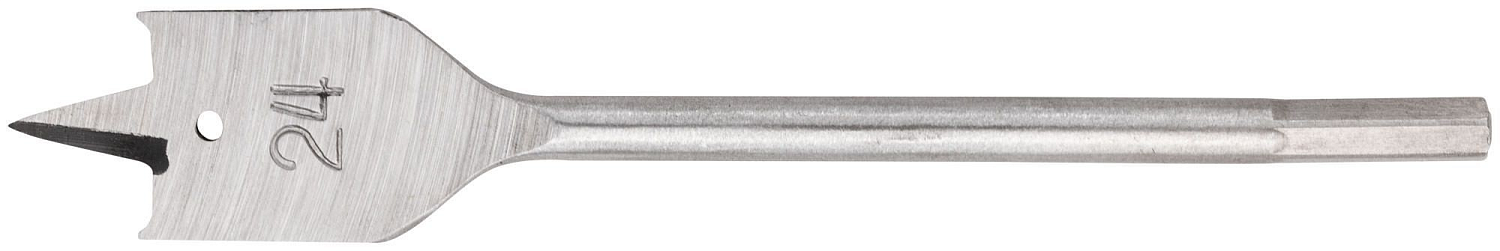 Сверло для дерева КУРС 24х152 перовое HEX1/4" 36088