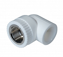 Уголок комбинированный Энкор PPR ф 20мм x 1/2" ВР белый ЭНКОР 45378 Уголок комбинированный Энкор PPR ф 20мм x 1/2" ВР белый ЭНКОР 45378