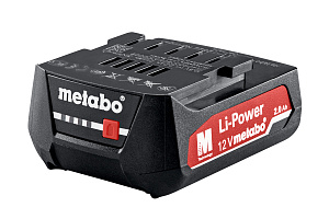 Аккумулятор Metabo 12 В 2,0 Ач Li-Power 625406000