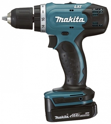 Шуруповерт аккумуляторный Makita DDF 343 RFE 14,4 V LXT