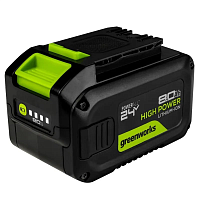 Аккумулятор Greenworks 24 В 8,0 Ач G24HP8 High Power 2957907
