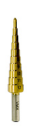 Сверло для металла ступенчатое VMX 3-12мм 10 ступ шаг 1 ход 5 VM511630