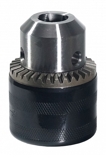 Патрон сверлильный зубчатовенцовый (ЗВП), зажимаемый диаметр 1,5-13 мм, посадка - конус В12 Энкор 23518