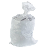 Мешок для строительного мусора 55х95 см белый