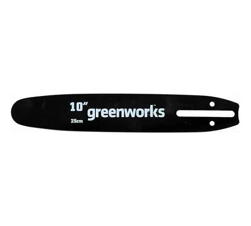 Шина пильная Greenworks 25 см 2949207 Шина пильная Greenworks 25 см 2949207