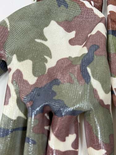 Перчатки садовые нейлон с нитриловым покрытием GM1014-Military-9 Hortus