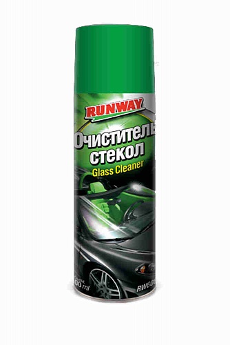 Автоочиститель стекол Runway аэрозоль 500мл Автоочиститель стекол Runway аэрозоль 500мл