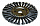 Щетка для УШМ ф22,2/178мм дисковая сталь витая Энкор