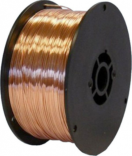 Проволока сварочная PLASMATEC 0,8мм 4кг омедненная Св08Г2С Проволока сварочная PLASMATEC 0,8мм 4кг омедненная Св08Г2С