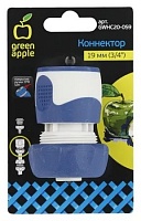 Коннектор для шланга 3/4" GREEN APPLE GWHC20-059