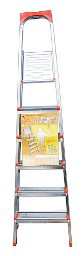 Стремянка стальная оцинков. "Энкор" 6 ступеней