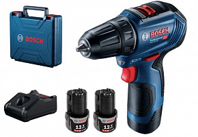 Шуруповерт аккумуляторный BOSCH GSR 12V-30 2х2,0Ah  0 601 9G9 020