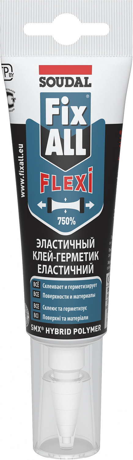 Клей-герметик SOUDAL Fix ALL FLEXI 125мл 134136