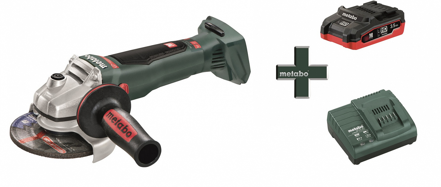 УШМ Metabo аккумуляторная 125мм WB LTX BL T03360