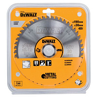 Диск пильный для алюминия DeWalt 190х30 z 48 DT1912-QZ