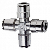 Фитинг цанга крест Camozzi 6600 4