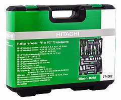 Набор инструмента универсальный 73 предмета Hitachi 774002