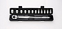 Ключ динамометрический с набором головок 1/2", 28-210 Нм BERGER BG-13STW