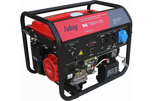 Генератор бензиновый Fubag BS 7500 A ES + FES1814С Генератор бензиновый Fubag BS 7500 A ES + FES1814С