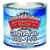 Эмаль ПФ-115 "Царицынские краски" шоколад 1.9кг