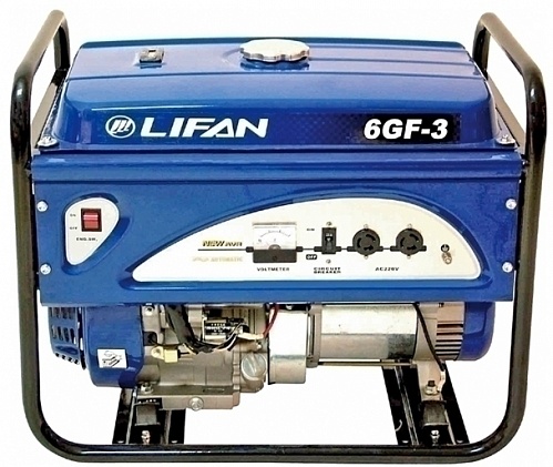 Генератор бензиновый Lifan 6GF-3 Генератор бензиновый Lifan 6GF-3